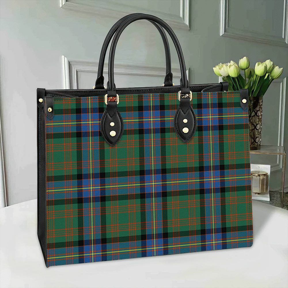 Cochrane Ancient Tartan Classic Leather Bag