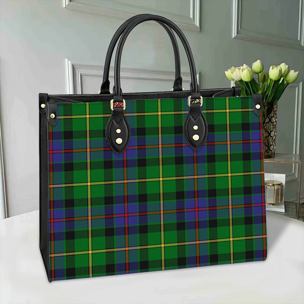 Tait Modern Tartan Classic Leather Bag