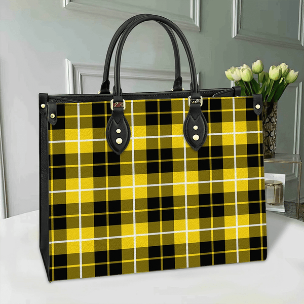 Barclay Dress Modern Tartan Classic Leather Bag