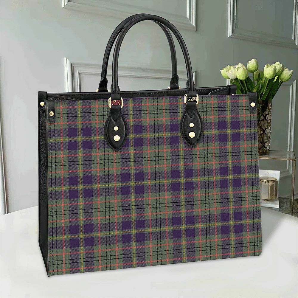 Taylor Weathered Tartan Classic Leather Bag