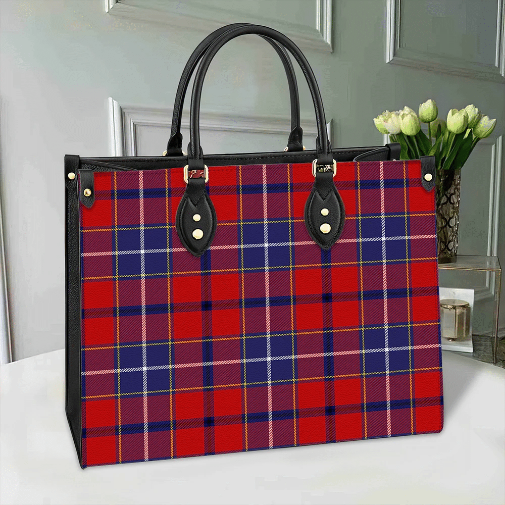 Wishart Dress Tartan Classic Leather Bag