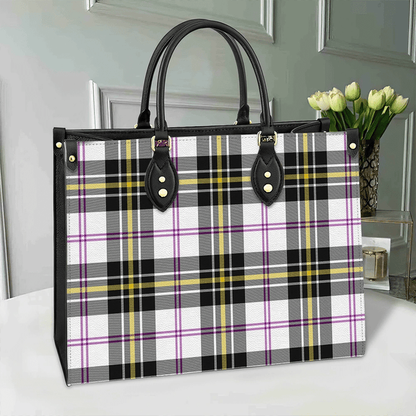 MacPherson Dress Modern Tartan Classic Leather Bag