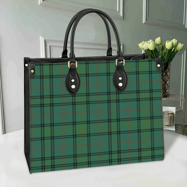 Ross Hunting Ancient Tartan Classic Leather Bag