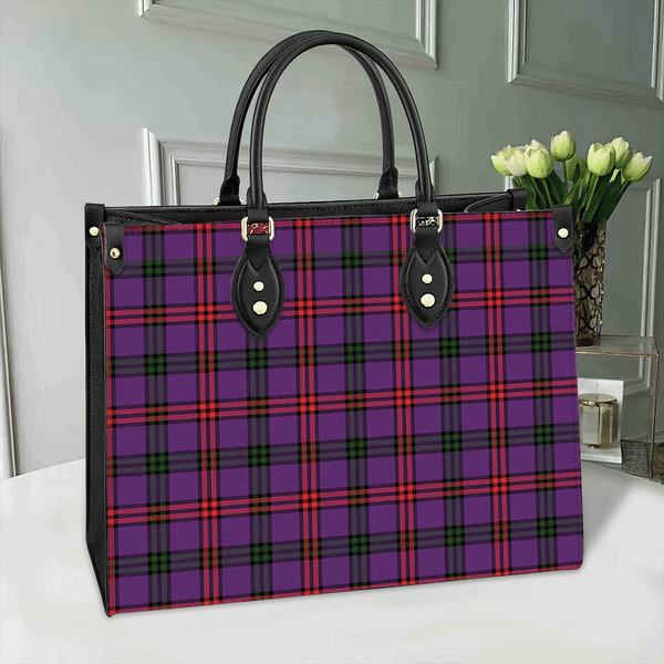 Montgomery Modern Tartan Classic Leather Bag