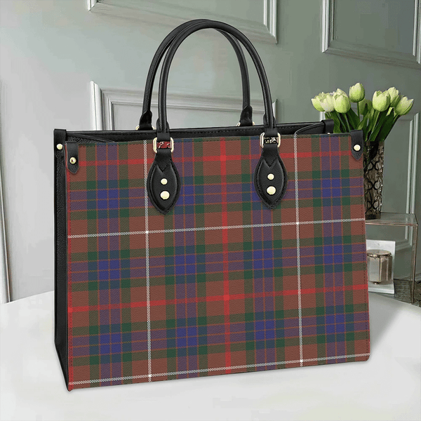 Fraser Hunting Modern Tartan Classic Leather Bag