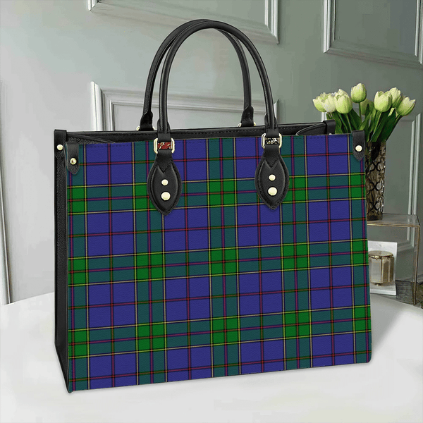 Strachan Tartan Classic Leather Bag