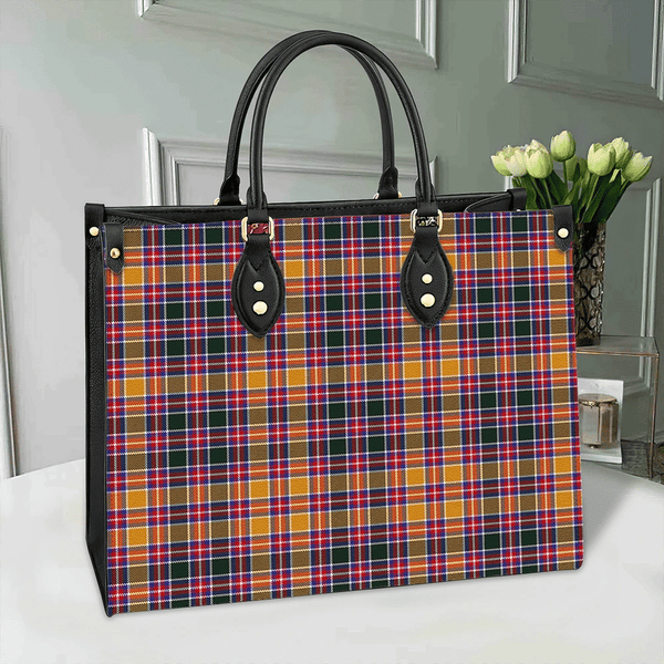 Jacobite Tartan Classic Leather Bag