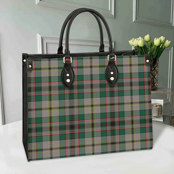 Craig Ancient Tartan Classic Leather Bag