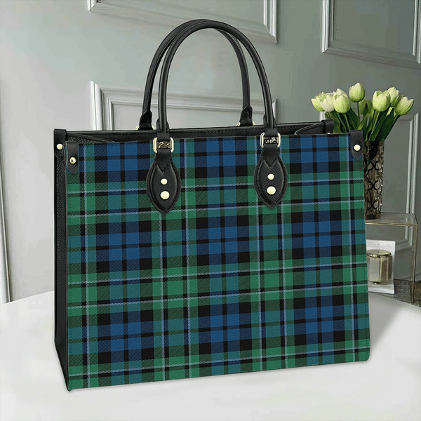 MacCallum Ancient Tartan Classic Leather Bag