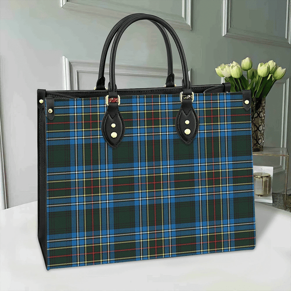 Cockburn Modern Tartan Classic Leather Bag