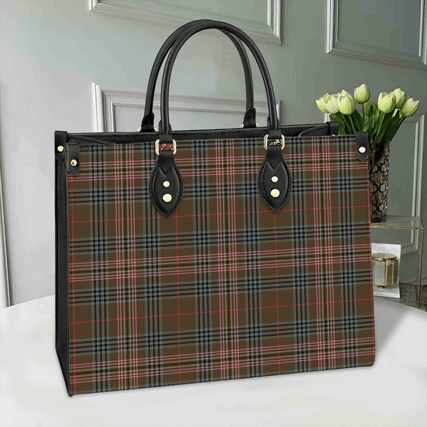 Kennedy Weathered Tartan Classic Leather Bag