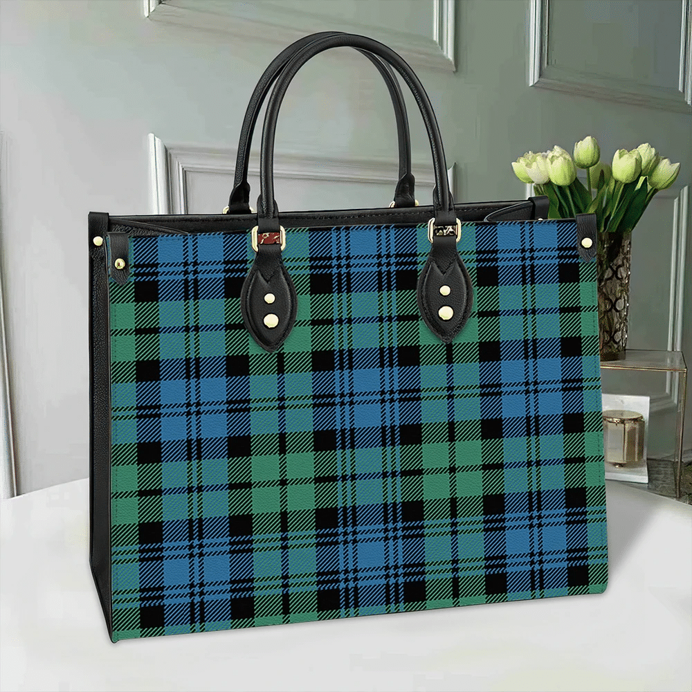 Campbell Ancient 01 Tartan Classic Leather Bag