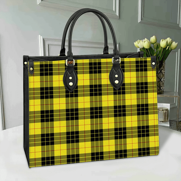 MacLeod of Lewis Modern Tartan Classic Leather Bag