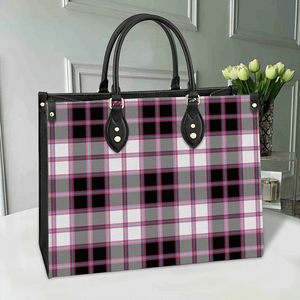 MacPherson Hunting Modern Tartan Classic Leather Bag