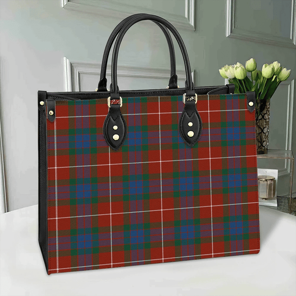 Fraser Ancient Tartan Classic Leather Bag