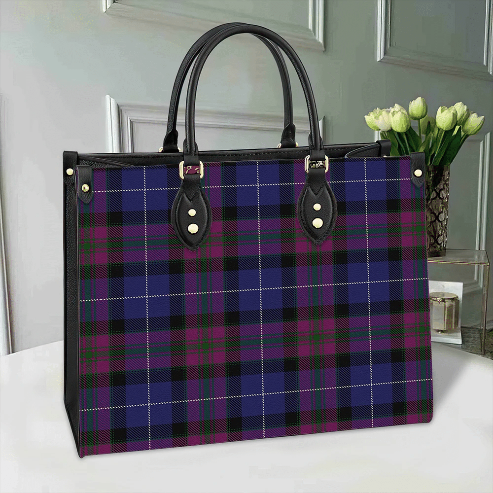 Pride of Scotland Tartan Classic Leather Bag