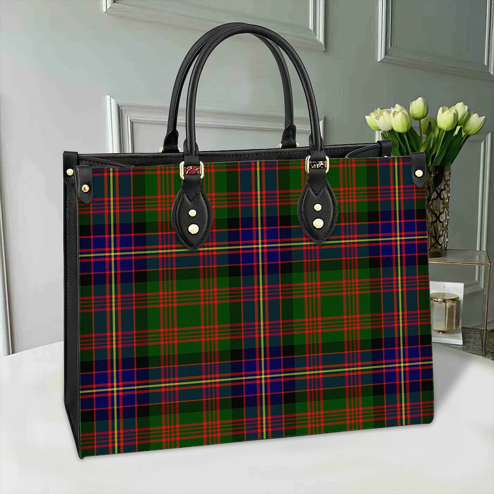 Cochrane Modern Tartan Classic Leather Bag