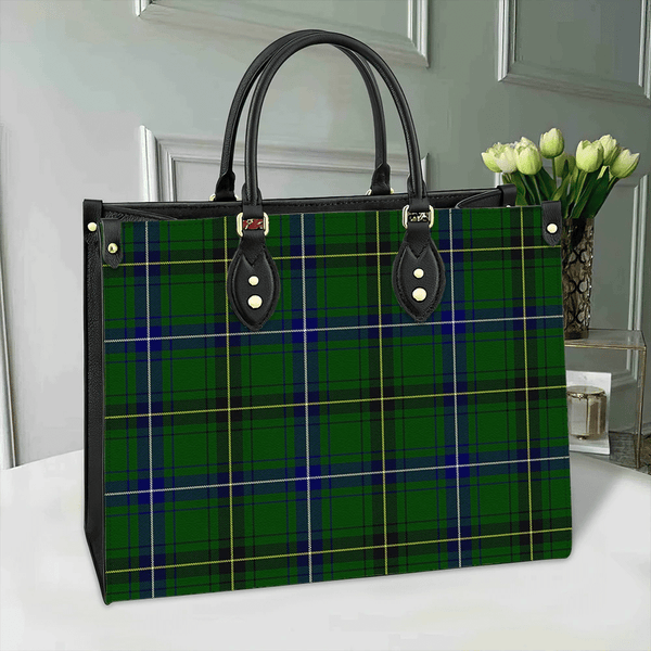 Henderson Modern Tartan Classic Leather Bag