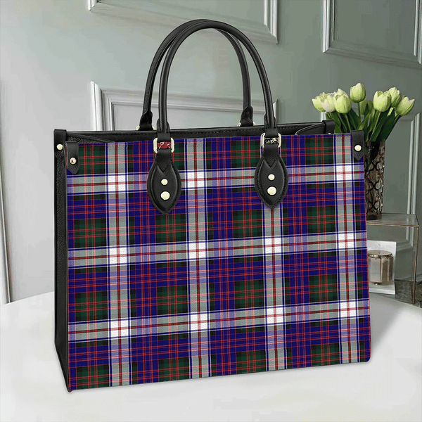 MacDonald Dress Modern Tartan Classic Leather Bag