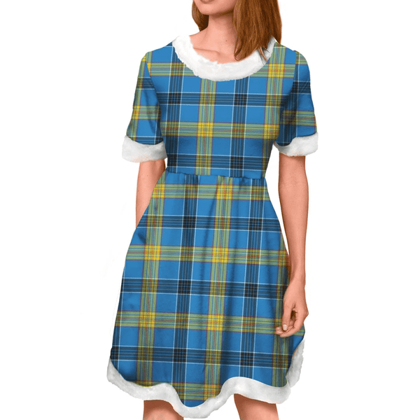 Laing Tartan Classic Christmas Dress