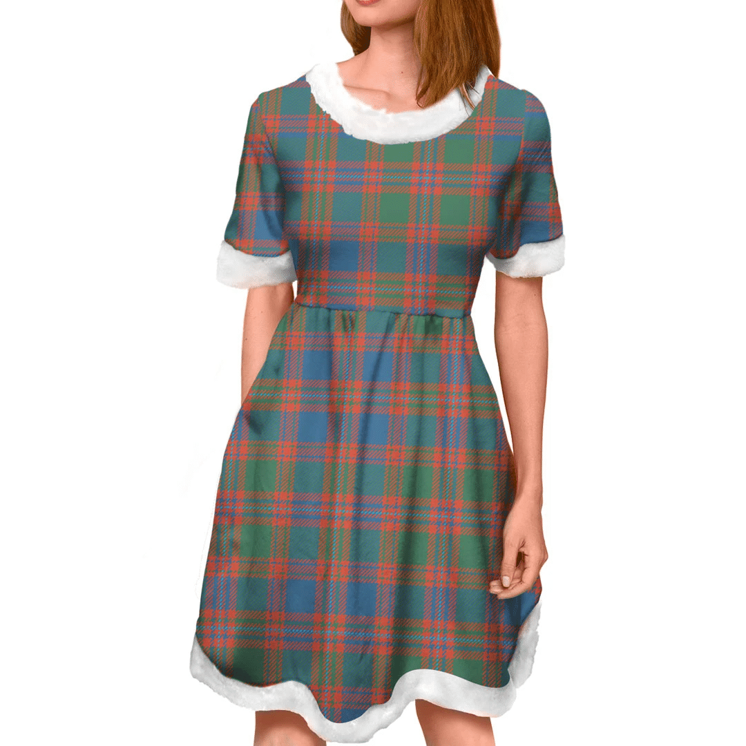 MacIntyre Ancient Tartan Classic Christmas Dress