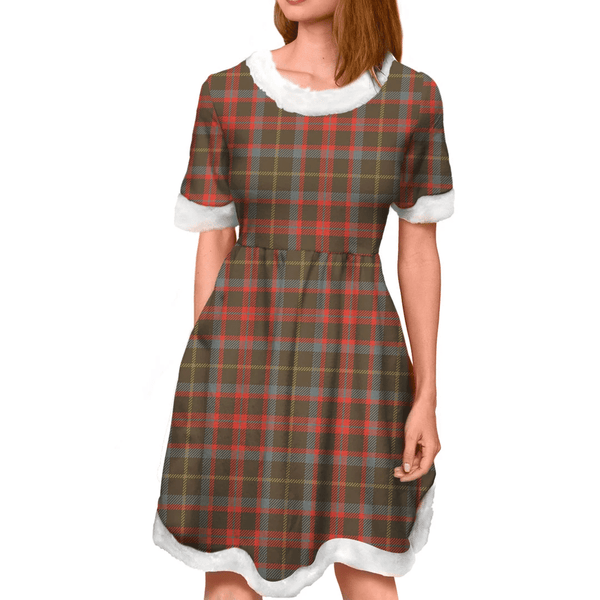 MacKintosh Hunting Weathered Tartan Classic Christmas Dress