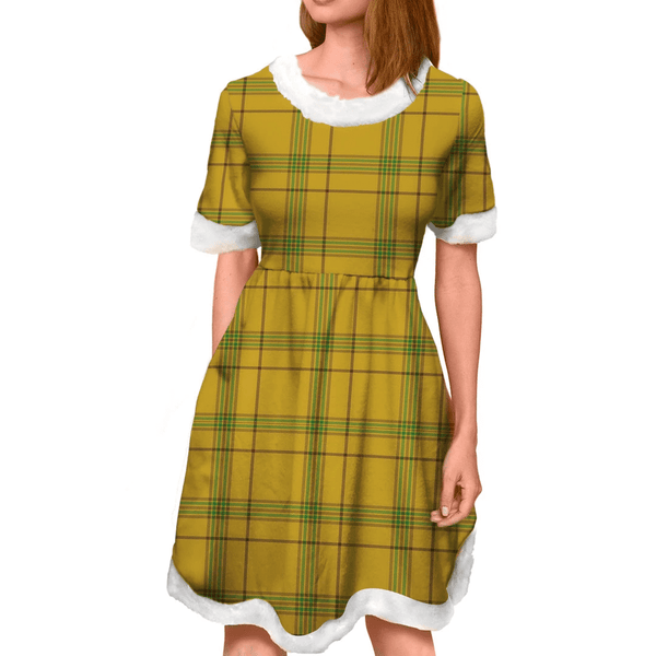 Houston Tartan Classic Christmas Dress