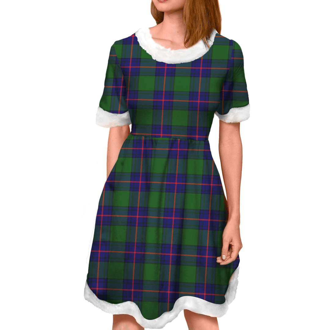 Shaw Modern Tartan Classic Christmas Dress