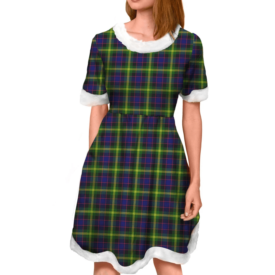 Watson Modern Tartan Classic Christmas Dress