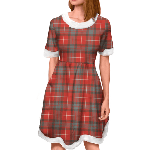 Fraser Weathered Tartan Classic Christmas Dress