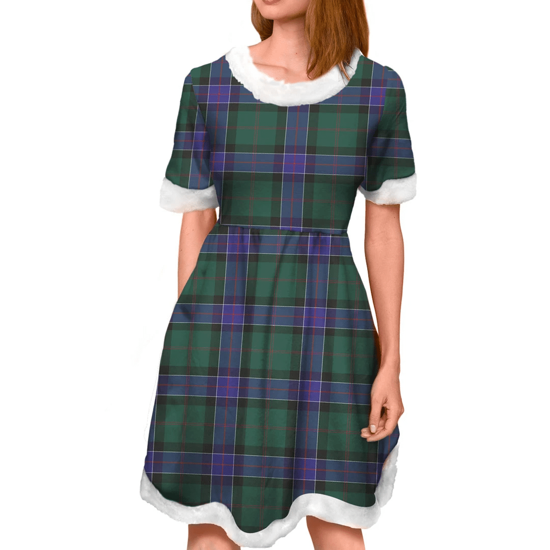 Sinclair Hunting Modern Tartan Classic Christmas Dress