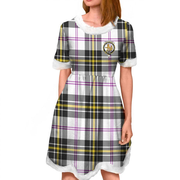 MacPherson Dress Modern Clan Tartan Crest Christmas Dress