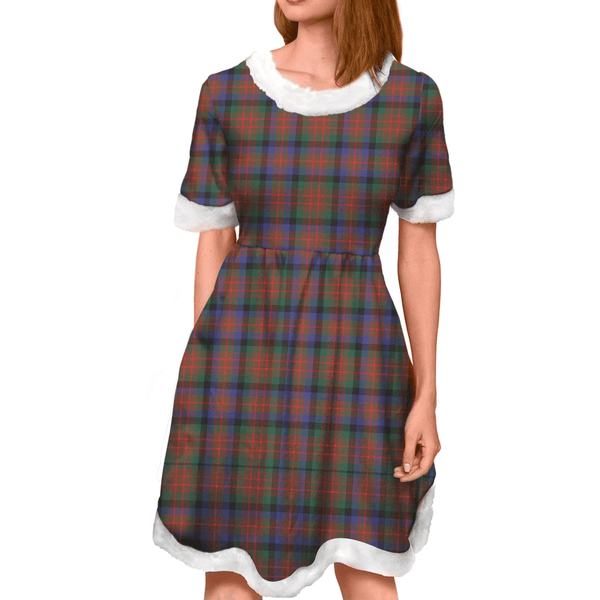 MacDuff Hunting Modern Tartan Classic Christmas Dress