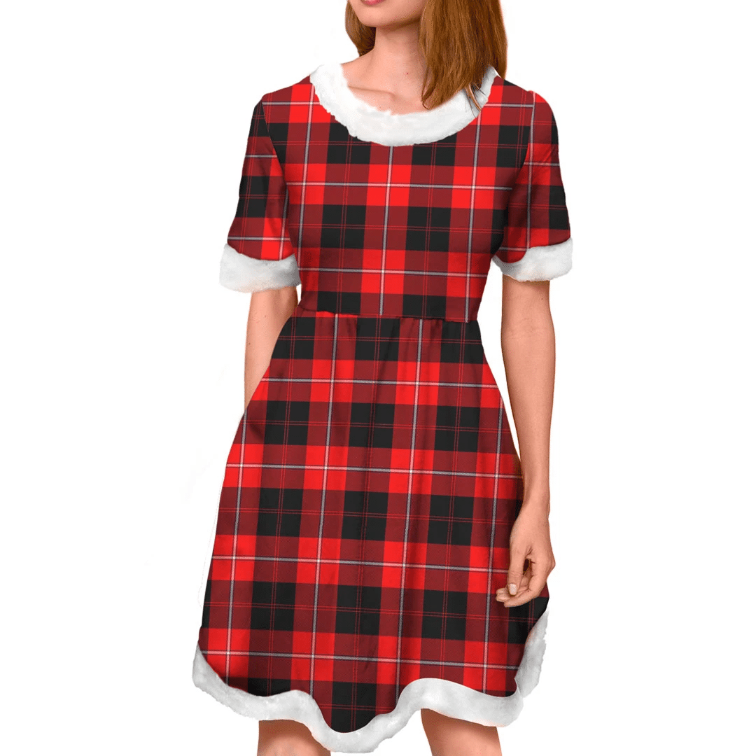 Cunningham Modern Tartan Classic Christmas Dress