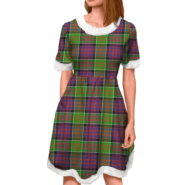 MacDonald of Clanranald Tartan Classic Christmas Dress