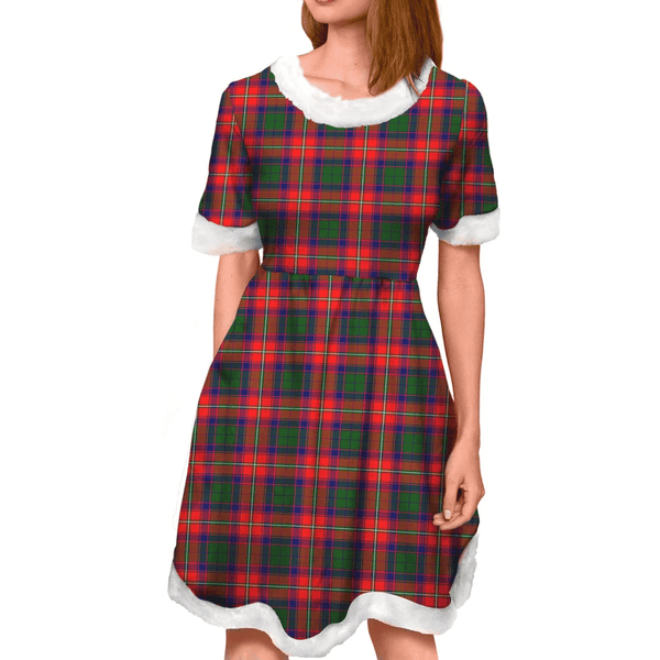 Roxburgh District Tartan Classic Christmas Dress