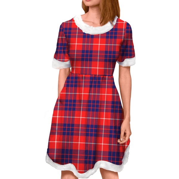 Hamilton Modern Tartan Classic Christmas Dress