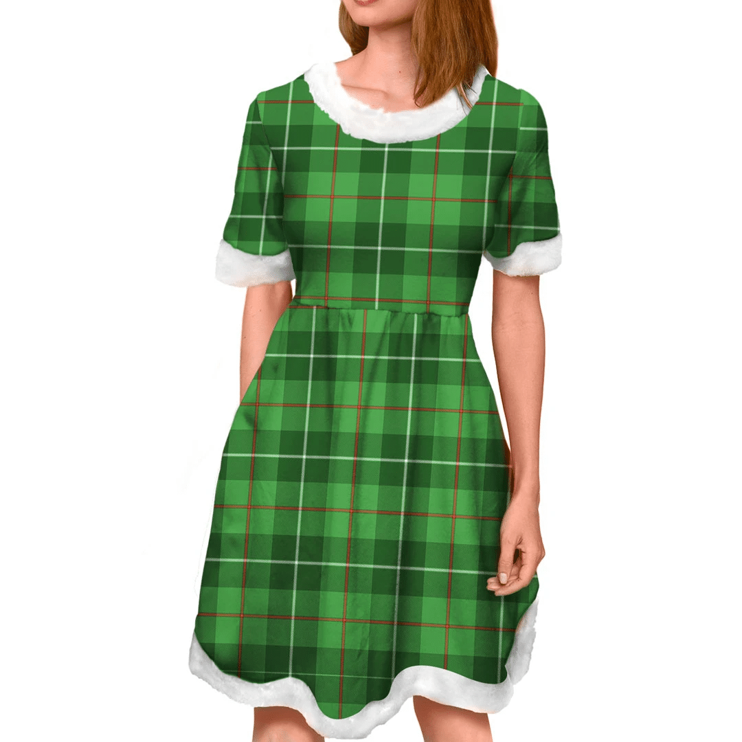 Galloway District Tartan Classic Christmas Dress