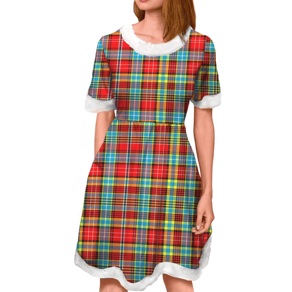 Ogilvie Hunting Ancient Tartan Classic Christmas Dress