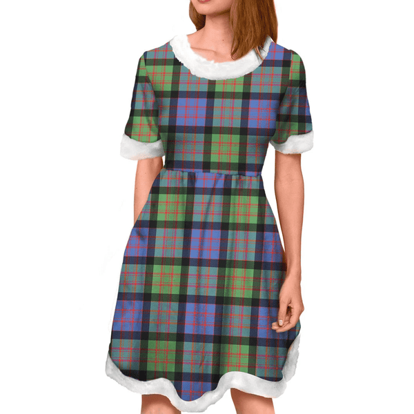 MacDonald Ancient Tartan Classic Christmas Dress