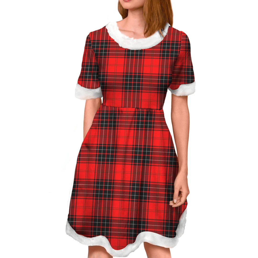 Wemyss Modern Tartan Classic Christmas Dress