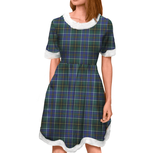 MacInnes Modern Tartan Classic Christmas Dress