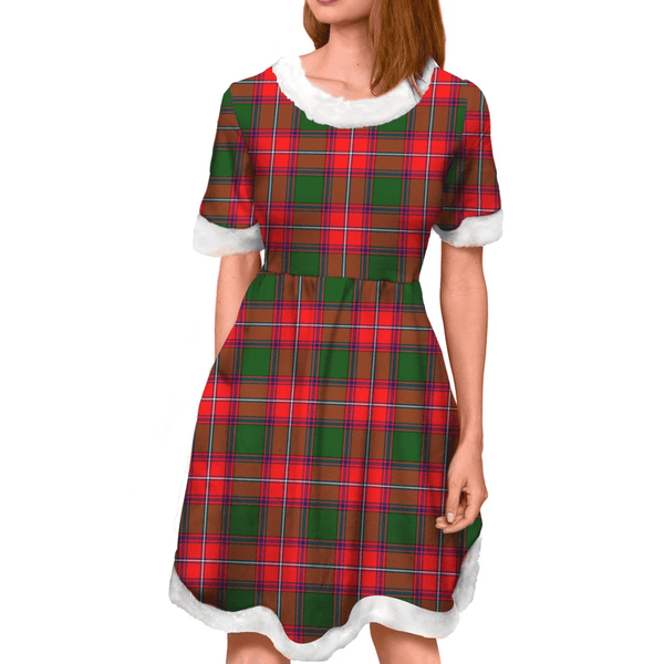 Rattray Modern Tartan Classic Christmas Dress