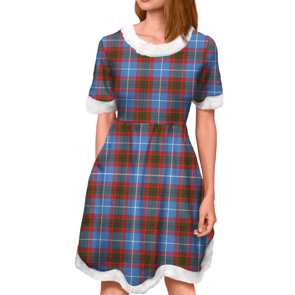 Edinburgh District Tartan Classic Christmas Dress