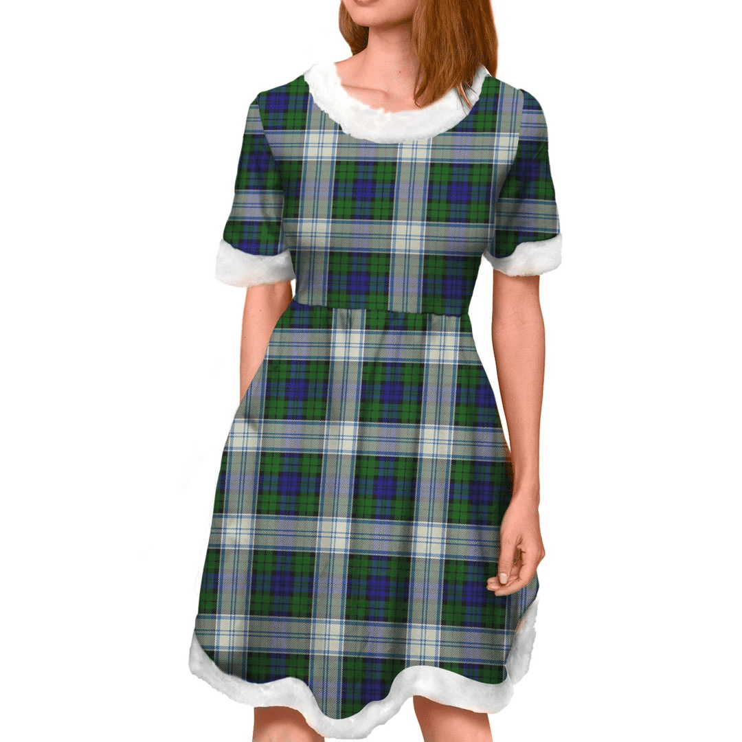 Blackwatch Dress Modern Tartan Classic Christmas Dress