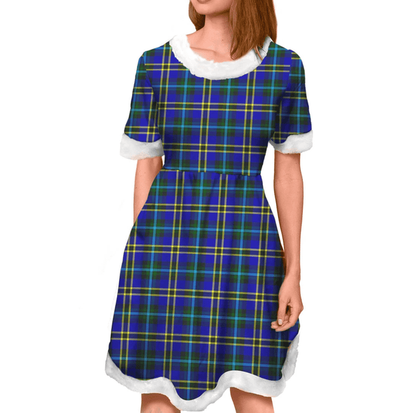 Weir Modern Tartan Classic Christmas Dress