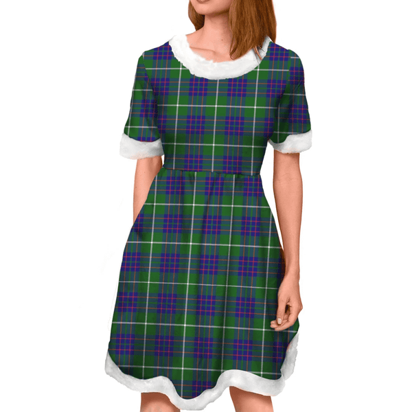 MacIntyre Hunting Modern Tartan Classic Christmas Dress