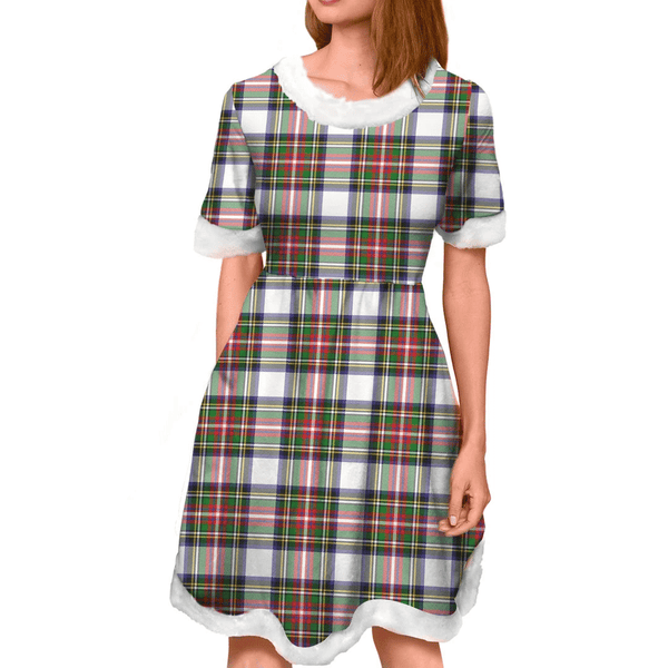 Stewart Dress Modern Tartan Classic Christmas Dress