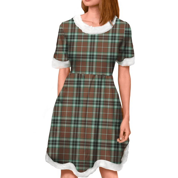 Thomson Hunting Modern Tartan Classic Christmas Dress