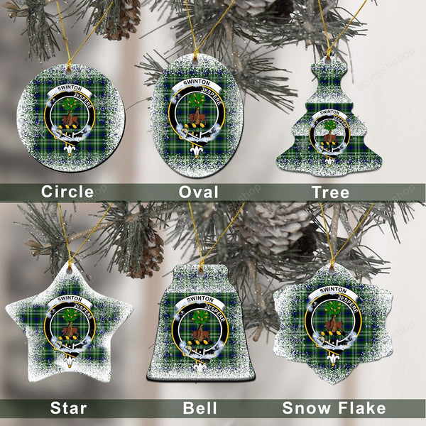 Swinton Tartan Classic Ceramic Ornament